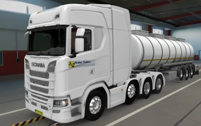 SKIN SCANIA S 2016 8X4 KRAKER TRAILERS 1.42