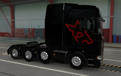 SKIN SCANIA S 2016 8X4 SCANIA XT BY RODONITCHO MODS 1.42