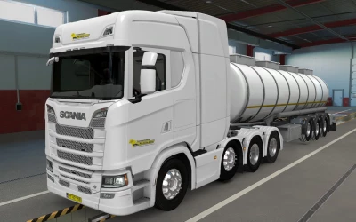 SKIN SCANIA S 2016 8X4 TRANSPORTADORA PRA FRENTE BRASIL 1.42