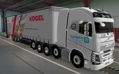 SKIN VOLVO FH16 2012 ALL CABINS TRANSDATA BY RODONITCHO MODS 1.42