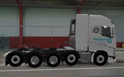 SKIN VOLVO FH16 2012 ALL CABINS TRANSDATA BY RODONITCHO MODS 1.42