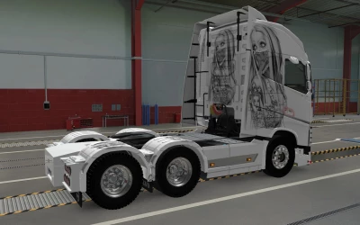 SKIN VOLVO FH16 2012 USE MASK 1.42