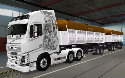 SKIN VOLVO FH16 2012 USE MASK 1.42