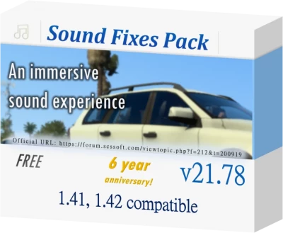 ATS Sound Fixes Pack v21.78