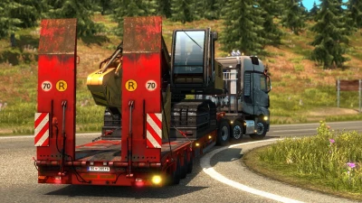 Steerable Axles for Lowbed Trailer 1.42