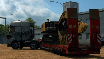 Steerable Axles for Lowbed Trailer 1.42