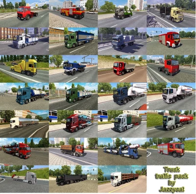 Truck Traffic Pack by Jazzycat v5.9.1