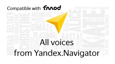 Yandex.Navigator - All voices 1.37 - 1.42