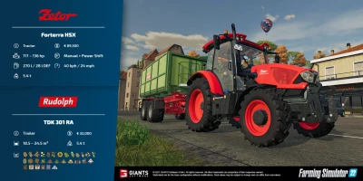 Zetor Forterra HSX v1.0