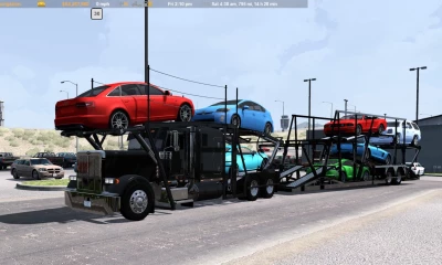 Peterbilt 389 longhood 1.42