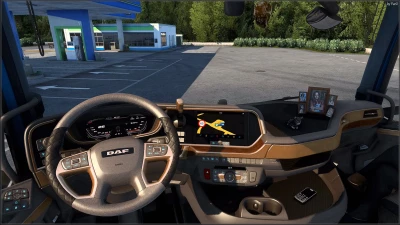 Beige Interior for DAF XG 2021 v0.9