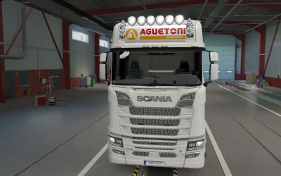 BIG LIGHTBOX SCANIA R AND S 2016 AGUETONI TRANSPORTES 1.43