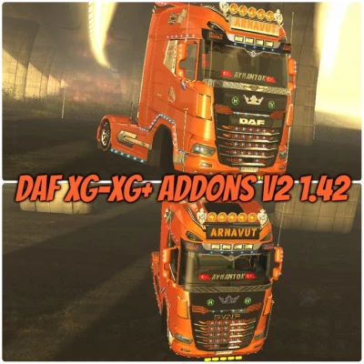 DAF XG/XG+ Addons v2 1.42