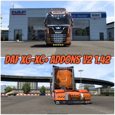 DAF XG/XG+ Addons v2 1.42