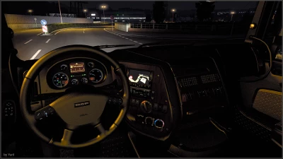 Dark Interior for DAF XF 105 v3.3