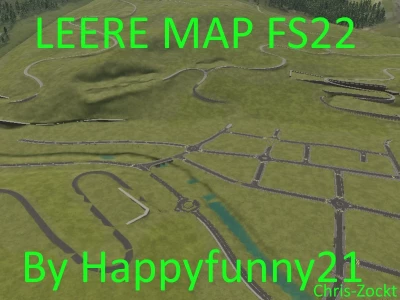 Empty map incl. road system v1.0.0.0