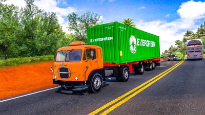 Evergreen Container Trailer Mod - ETS2 1.43