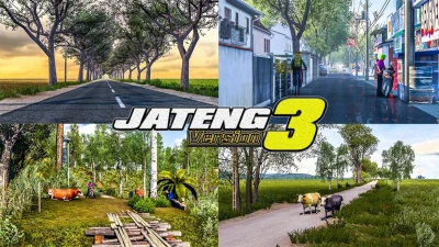 Jateng v3 Map Save Game Profile For ETS2 1.36 to 1.43