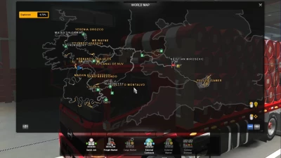 Locomia Map By Peretty Save Game Profile ETS2 1.41 and 1.42