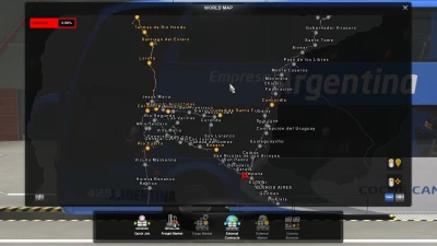 Map Ceibo v1.9 Save Game Profile for ETS2 1.40 to 1.43