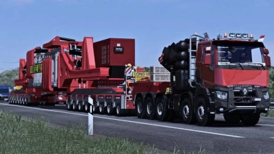 Mega Trafo Transport v1.01 ETS2 1.42