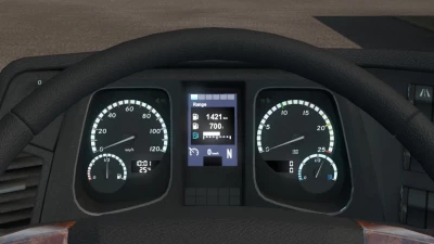 Mercedes-Benz New Actros Corrected Gauges 1.43