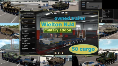 Military Addon for Ownable Trailer Wielton NJ4 v1.5.7