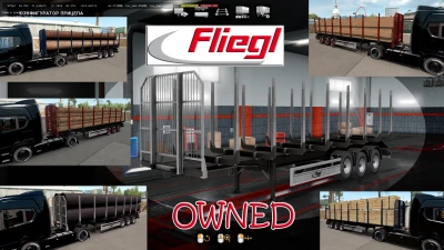 Ownable Log Trailer Fliegl v1.0.8