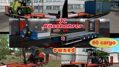 Ownable overweight trailer Kassbohrer LB4E v1.1.8