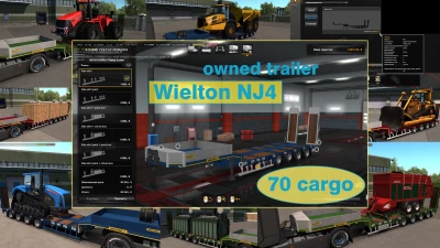 Ownable overweight trailer Wielton NJ4 v1.7.8