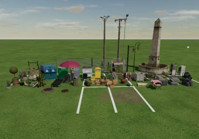 Pack I3D Map FR Maison, Props, Panneaux v1.0.0.0