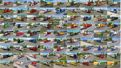 Painted Truck Traffic Pack by Jazzycat v13.9