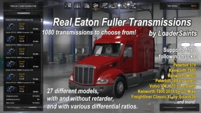 Real Eaton Fuller Transmissions 1.42