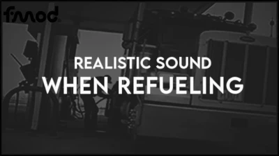 Realistic short sound when refueling 1.43