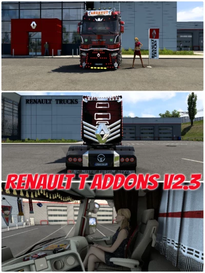 Renault T Addons v2.3 1.42