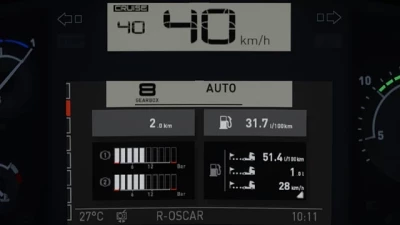 Renault T (+Evolution) Realistic Dashboard Computer v1.1 1.42