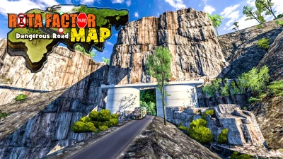 ROTA FACTOR Map Dangerous Roads v1.0.4 ETS2 1.43