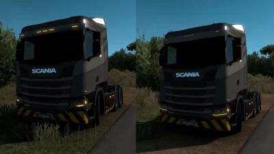 Scania 2016 Front Amber Position Lights v1.1 1.43