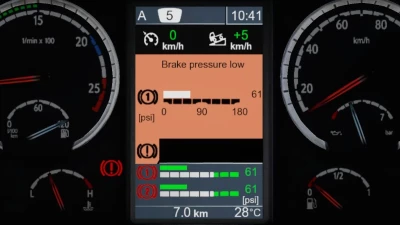 Scania R & Streamline Realistic Dashboard Computer v1.1 1.42