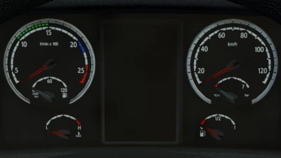 Scania R/Scania Streamline HD Gauges v1.1 1.42