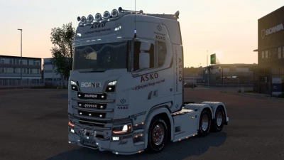 Scania S Asko Paintjob v1.0