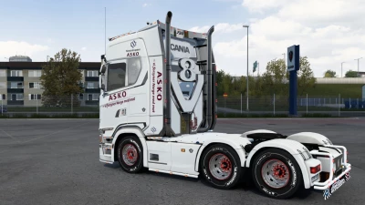 Scania S Asko Paintjob v1.0