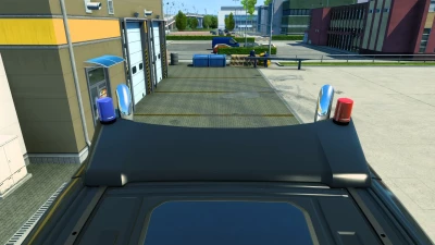 Scania S Red blue police lights v1.0