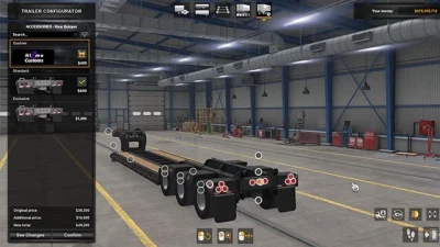 SCS Lowboy Custom Lights v1.0