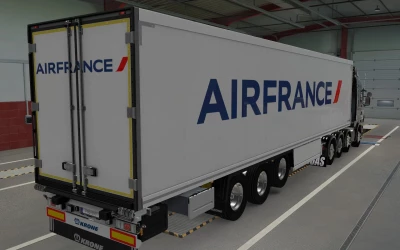 SKIN SCS TRAILER KRONE COOL LINER AIR FRANCE 1.0 1.43