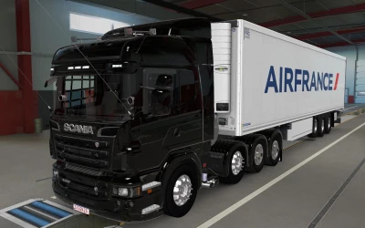 SKIN SCS TRAILER KRONE COOL LINER AIR FRANCE 1.0 1.43