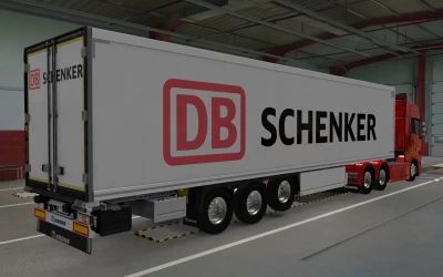 SKIN SCS TRAILER KRONE COOL LINER DB SCHENKER 1.42