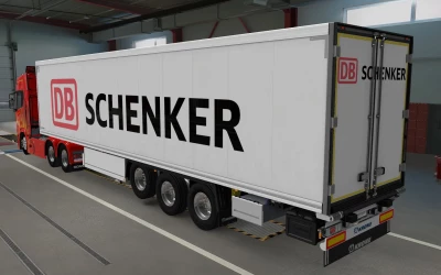 SKIN SCS TRAILER KRONE COOL LINER DB SCHENKER 1.42