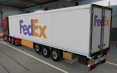 SKIN SCS TRAILER KRONE COOL LINER FEDEX 1.43