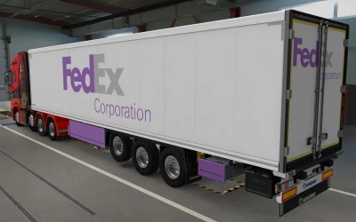 SKIN SCS TRAILER KRONE COOL LINER FEDEX CORPORATION 1.0 1.43